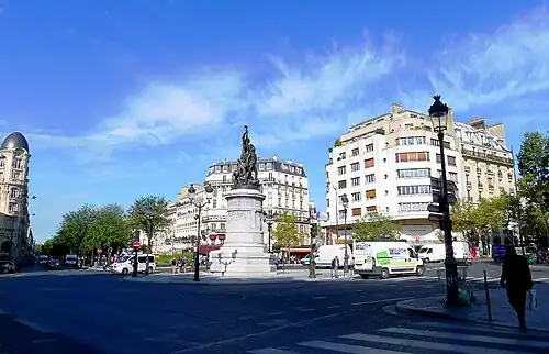 La place de Clichy en 2011.