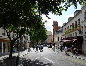 Vue de l'ouest.