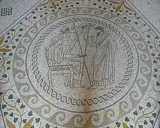 Sol en mosaïque.