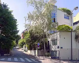 Maison Guggenbuhl, rue Georges-Braque à Paris.
