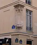 Corniche à l'angle avec la rue Villehardouin sans la statue (décembre 2012).