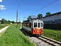 L'automotrice 6 en circulation en Autriche sur la ligne Vöcklamarkt - Attersee et immatriculée 23 109.