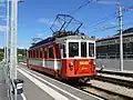 L'automotrice 5 en circulation en Autriche sur la ligne Vöcklamarkt - Attersee et immatriculée 23 110.