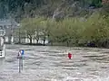 Inondations à Quimperlé : la Laïta en crue, le quai Brizeux inondé (8 février 2014) 3.