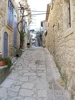 Rue en calade.