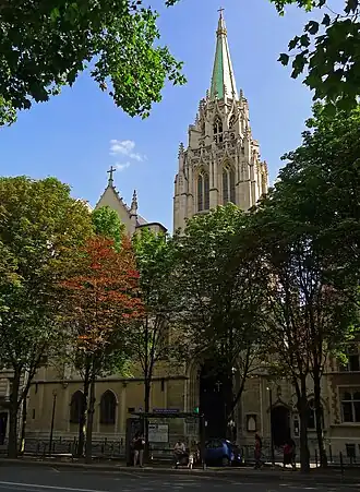 No&nbsp;65 : église américaine de Paris.
