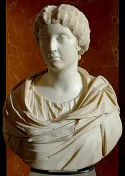 Faustine la Jeune vers 202 - musée du Louvre, Ma1144.