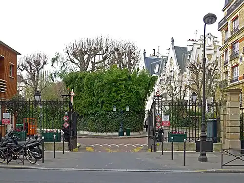 FranceLa villa Montmorency, 16e arrondissement de Paris.