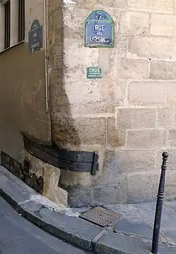 Niveau de l'inondation de 1910.