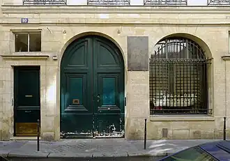Le no 10, maison natale de Ferdinand Hérold.