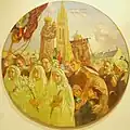 Maurice Denis : Itron Varia ar Folgoat ou Les lys du Folgoët (huile sur toile, 1932, musée des beaux-arts de Morlaix)