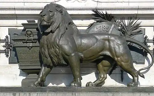 Le lion.
