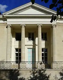 Vue frontale.