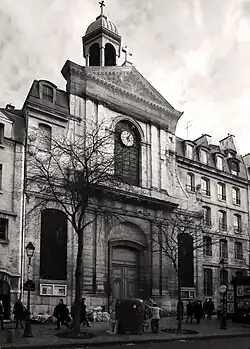 Nos 22-26 : église luthérienne des Billettes.