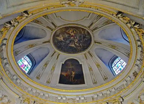 Coupole de la chapelle de la Vierge.