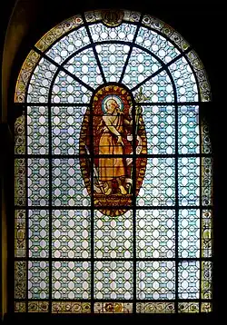 Vitrail du XVIIe&nbsp;siècle.