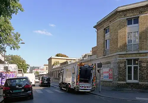 Voie côté 10e.
