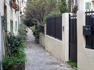 Maisons du passage.