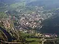Vue aérienne de Pravia.