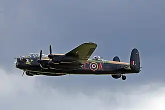 Un lancaster similaire à ceux de l'album