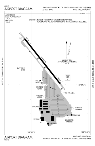 Image illustrative de l’article Aéroport du comté de Santa Clara