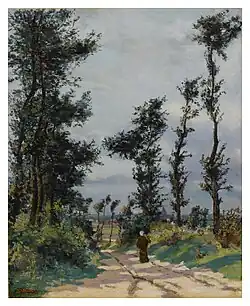 <centaerPaysage d'Ile de France, 1871Collection privée, Vente 2020