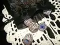 Perles de verre xviiie siècle