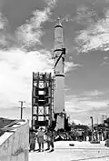 Photographie du PGM-11 Redstone CC-51.