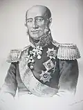 Portait de Michel Barclay de Tolly (1829).