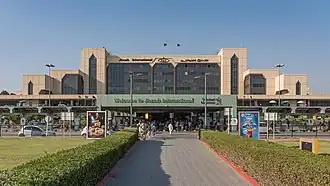L'aéroport Jinnah, à Karachi.