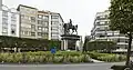 Le monument sur la Leopoldplein.