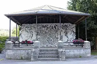 Le kiosque.