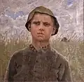 Jeune agriculteur d'Emile Claus