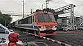 Un KiHa 59 Kogane donné par le Japon en 2010, ici aux nouvelles couleurs de la PNR (en 2020).