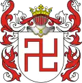 Blason des Boreyko (en), clan ruthène. Il aurait été celui d'Oleg le Sage.
