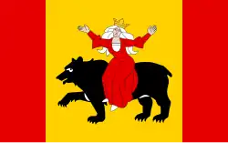 Drapeau de Tomaszów Mazowiecki