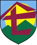 Blason de Gmina Łużna