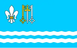Drapeau de Commune d'Aleksandrów