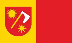 Drapeau de Gmina Garbatka-Letnisko