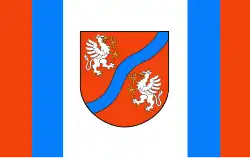 Drapeau de Gmina Mszana Dolna