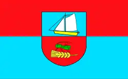 Drapeau de Gmina Ustka