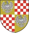 Blason des Piast Legnica-Brest.