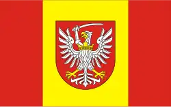 Drapeau de Powiat de Toruń