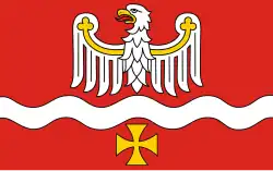 Drapeau de Powiat de Wysokie Mazowieckie