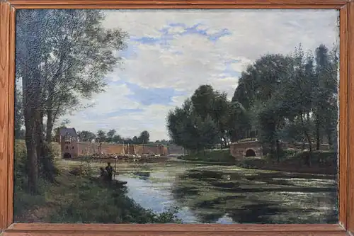 La Porte d'eau et le pont de grès à ArrasCharles Desavary.