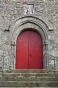 Entrée principale - porche ouest