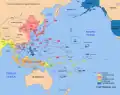 Pacifique en 1939