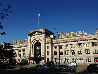 Image illustrative de l’article Gare de Vancouver Pacific Central