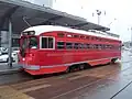 Tram de Philadelphie de 1961 sur la ligne F.