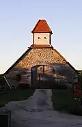 Une grange traditionnelle.